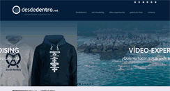 Desktop Screenshot of desdedentro.net